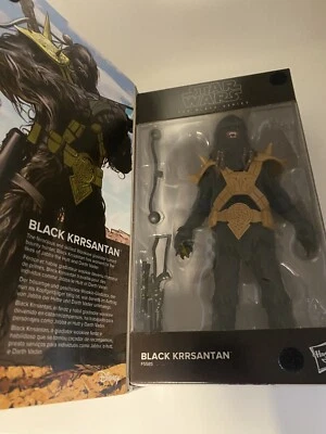 Black Krrsantan Comic Star Wars Black Series 6" Action Figure 2022 Hasbro New - Image 1 of 4