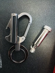 3 IN ONE TOOL Permanent Match Lighter, Keychain, Bottle Opener - Picture 1 of 9