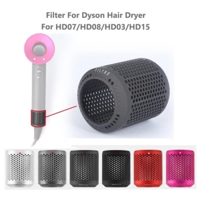 Hair Dryer Outer Strainer Filter Replacement For Dyson Hairdryer HD03 HD08 HD15