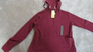 WOMEN'S- ALL IN MOTION- BURGANDY SMALL HOODIE- W/THUMBHOLE CUFFS - Picture 1 of 4