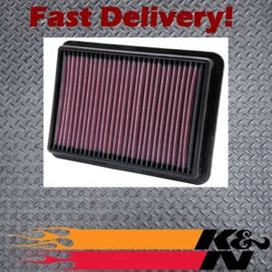 K&N 33-2980 Air Filter suits Nissan Navara D40 (128Kw) YD25DDTI Thai built N - Picture 1 of 5