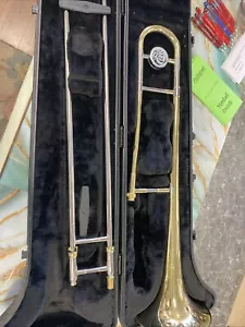 Jupiter Trombone With Hard Case 12C Mouthpiece Lightly Used Hard Case JSL-432 - Picture 1 of 18
