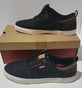 Levi's Mens Alpine Synthetic Leather Casual Lace Up Sneaker Shoe Mens Sz 10 - Picture 1 of 6