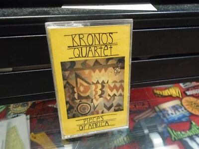 Kronos Quartet Pieces of Africa 1992 Elektra Classical Strings cassette Tape VG+ - Image 1 of 2