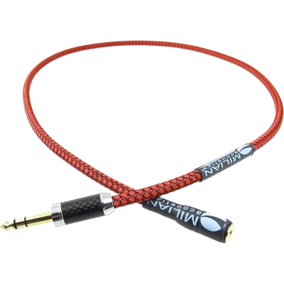 4.4 mm Pentaconn Jack to 6.3 mm (1/4") TRS Plug Stereo Adapter Cable - Image 1 of 4