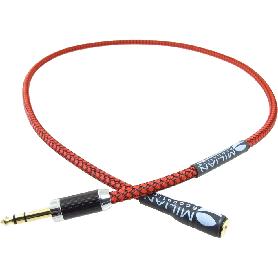 4.4 mm Pentaconn Jack to 6.3 mm (1/4") TRS Plug Stereo Adapter Cable - Image 1 of 4