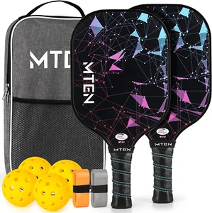 Pickleball Paddel USAPA zugelassen Fiberglas Oberfläche Pickleball Set mit Schlägern - Bild 1 von 8