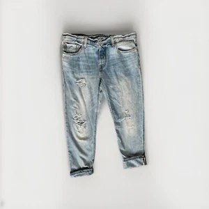 Vintage LEVI'S 501 JEANS RIBETE BLANCO ROBLE CONO DENIM JAPONÉS 30 X 32 tiro bajo - Imagen 1 de 17