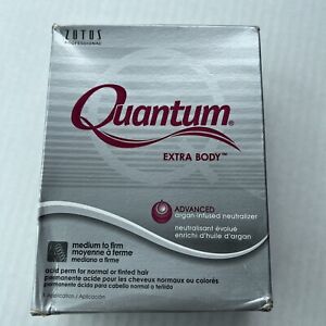 QUANTUM EXTRA BODY GENTLE  ACID PERM FOR NORMAL, FINE , TINTED , SELF TIMINING 