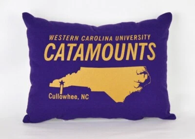 Western Carolina University Catamounts Decorative Pillow - Image 1 of 4