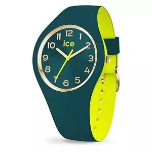 Womens Wristwatch ICE WATCH DUO CHIC 023280 Silicone Green 34mm Sub 100mt - Picture 1 of 1