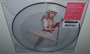 LINDSEY STIRLING HOLIDAY PICTURE DISC (RSD) NUEVO SELLADO 7" IMAGEN DISCO VINILO - Imagen 1 de 2
