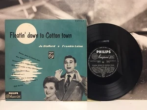 JO STAFFORD e FRANKIE LAINE - FLOATIN' DOWN TO COTTON TOWN 10" VINYL 50's ITALY - Bild 1 von 3