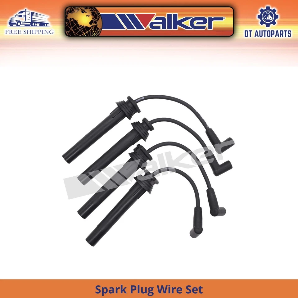 Juego de cables de bujías de neón Walker 1996 1997 1998 1999 2000 para Dodge 1995-2005 Foto 1 de 1