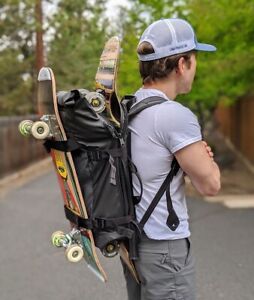 Bustin Skateboarding Bag Skateboard Carrier Backpack