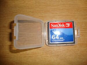SanDisk 64MB CF formatted for Psion Series 5, 5mx & 7