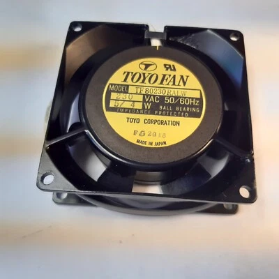 Toyo Brushless AC Lüfter TF5023RALW Axial 230AC 5W  80x80x25,3mm  Kugellager - Bild 1 von 4