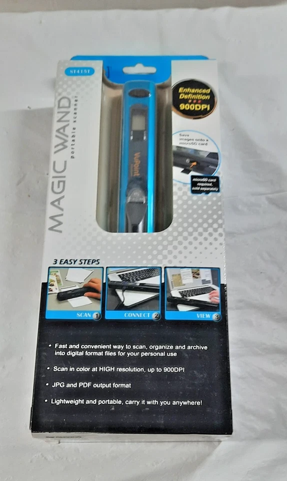 VuPoint Magic Wand ST415 VP Portable Handheld OCR Photo Scanner - Image 1 of 2