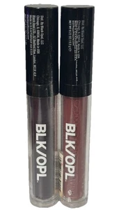 2 Pack BLK/OPL Colorsplurge Liquid Matte Lipstick, Raisin Crush & Chic Mauve - Picture 1 of 3