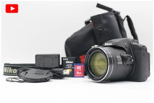 [ NEAR MINT ] Nikon COOLPIX P600 Black 16.1MP 60x Zoom Digital Camera From JAPAN - Picture 1 of 16