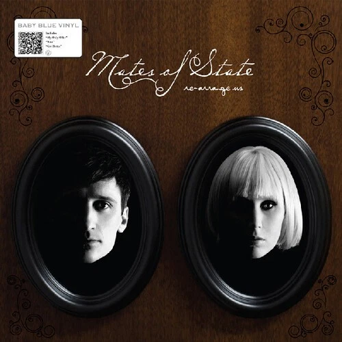 Mates of State - Re-arrange Us [New Vinyl LP] Blue, Colored Vinyl - Image 1 of 1