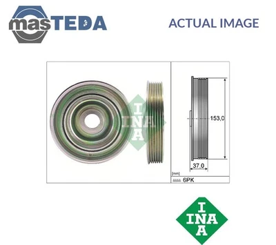 544 0097 10 ENGINE CRANKSHAFT PULLEY INA FOR VOLVO S40 II,V50,C30,V70 III,C70 II - Imagem 1 de 4