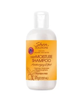 (Simply Shea Solutions Deep Moisture Shampoo, 8 oz each Paraben Free-NEW! - Picture 1 of 2