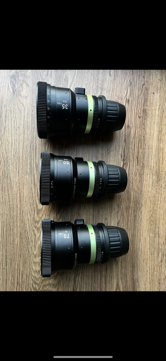 SLR Magic 1.33x Anamorphot-CINE Lens Set of 3 PL 35mm 50mm 70mm