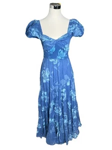 Free People Sundrenched Floral Tiered Maxi Sundress Medium M NEW - Picture 1 of 9