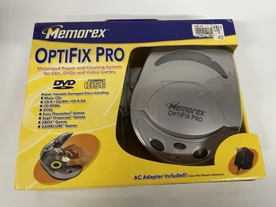 Sistema de reparación de videojuegos CD DVD motorizado Memorex OptiFix Pro (nuevo)(ver imagen). Foto 1 de 4