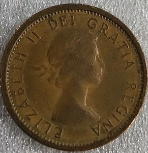 Canadá 1964 un centavo - Imagen 1 de 3