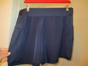 Neu ohne Etikett Active Damenshorts Tek Gear Dry Tek Größe L marineblaue Farbe - Bild 1 von 9