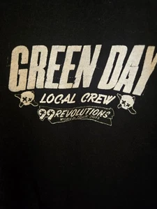 CAMISETA GREEN DAY LOCAL CREW GIRA 2013 - NO DISPONIBLE PARA PÚBLICO - 99 REVOLUCIONES - Imagen 1 de 4