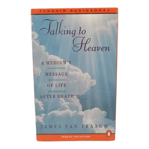 Talking to Heaven Audiobook James Van Praagh 2 Cassettes Medium Life After Death - Imagen 1 de 2