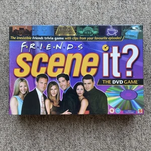 Scene It Friends Edition Trivia DVD Board Game 100% Complete Tested & Working - Picture 1 of 19