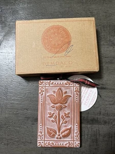 Demdaco Terra Cotta Color Pressa per biscotti ricetta inclusa mai usata cardo 4,25" - Foto 1 di 6