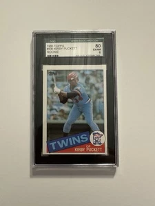 Kirby Puckett #536 SGC/PSA calificado EX-NM 6 (1985 Topps) - Imagen 1 de 6