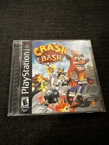 Crash Bash ( Sony PlayStation 1 , PS1 , 2000 ) Complete CIB Tested Black Label - Picture 1 of 5