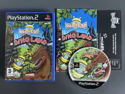 Clever Kids Dino Land - Sony PS2 Playstation 2 Game PAL CIB Black Label - Image 1 of 4