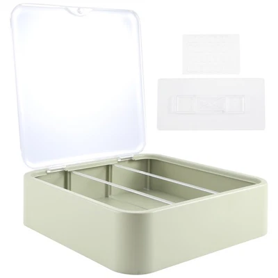 Adjustable Display Stand Clear Display Box for Figures with Door ,Avocado1218 - Image 1 of 4
