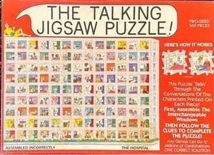 Das sprechende Puzzle "Das Krankenhaus" 560 Teile *KOMPLETT* - Bild 1 von 4