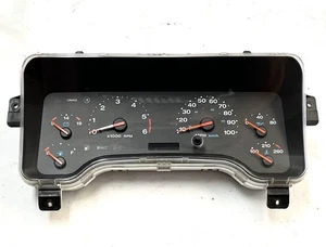 01-02 Jeep TJ Dash cluster gauges 56009170AF Wrangler gauge speedometer 146,000 - Picture 1 of 7