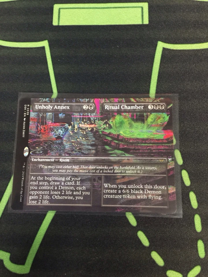 MTG Magic The Gathering Unholy Annex Ritual Chamber DSK Rare Borderless Black - Image 1 of 1