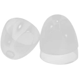 3 pcs Clear Baby Bottle Caps Plastic Milk Bottle Lids Replacement Feeding - Picture 1 of 12