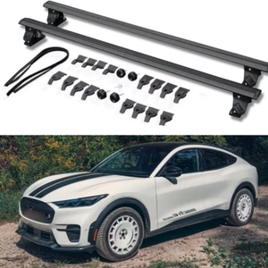 Crossbar Fits for Mustang Mach-E 2021-2026 Roof Rack Rail Adjustable 2PCS - Picture 1 of 9