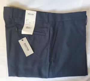 Pantalón para hombre Reaction Kenneth Cole separado azul marino talla 38X34 - Imagen 1 de 6