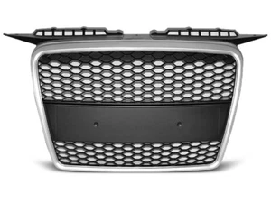 Griglia Grill GRAU26 AUDI A3 2005 2006 2007 2008 RS-TYP SILVER MATT - Bild 1 von 1