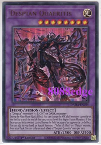 YuGiOh "DESPIAN QUAERITIS" DAMA-EN034 1ST EDITION ULTRA RARE HOLO - MINT ! - Picture 1 of 1