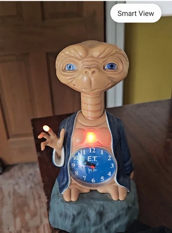 Vintage Nelsonic E.T. Alarm Clock 1982 Read Description Cover