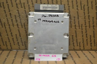 1999 Mazda 626 Engine Control Unit ECU FSD818881J Module 356-1J1 - Image 1 of 3